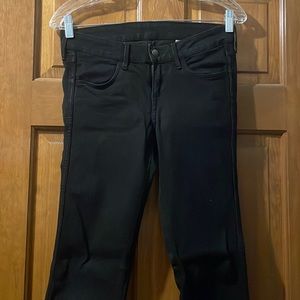 Black H&M Low-Rise Skinny Jeans